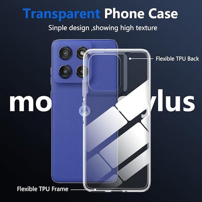 for Motolora Moto G Stylus 5G 2025 Screen Protector(2 pack) Tempered Glass flim with case,9H Hardness,Anti-Scratch, Case Friendly, Bubble Free,HD Clear - color: Moto G Stylus 2005