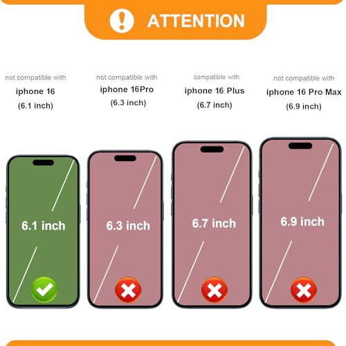 Bocasal Crossbody Wallet Case Card Holder for iPhone 16, Mint Green | RFID Blocking PU Leather Zipper Handbag Purse, Kickstand Flip Folio Case with Card Slots Holder Wrist Strap Lanyard 6.1 Inch - color: Green