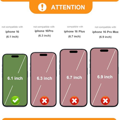 Bocasal Crossbody Wallet Case Card Holder for iPhone 16, Mint Green | RFID Blocking PU Leather Zipper Handbag Purse, Kickstand Flip Folio Case with Card Slots Holder Wrist Strap Lanyard 6.1 Inch - color: Green