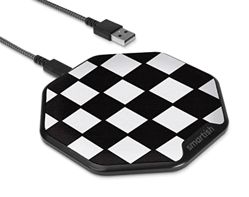 Smartish Fast Wireless Charger - Charge Island - Qi-Certified 15W Universal Charging Pad [Textured & Non-Slip] for iPhone, Samsung Galaxy, AirPods Pro, Qi-Enabled Devices - Freshly Baked - color: {Freshly Baked}, size: CHARGE ISLAND
