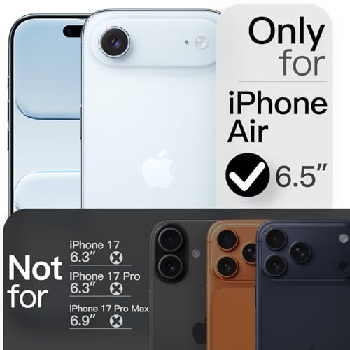 JETech Magnetic Slim Case for iPhone Air, Sky Blue - color: Sky Blue, size: iPhone Air