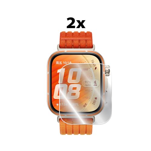 IPG Made for Huawei Watch Fit 5 Pro Smartwatch Smart Watch Hydrogel Screen Protector (2 Units) Invisible HD Clear Film Anti Scratch Guard-Smooth/Self-Healing/Bubble Free for Fit5Pro - size: Watch Fit 5 Pro
