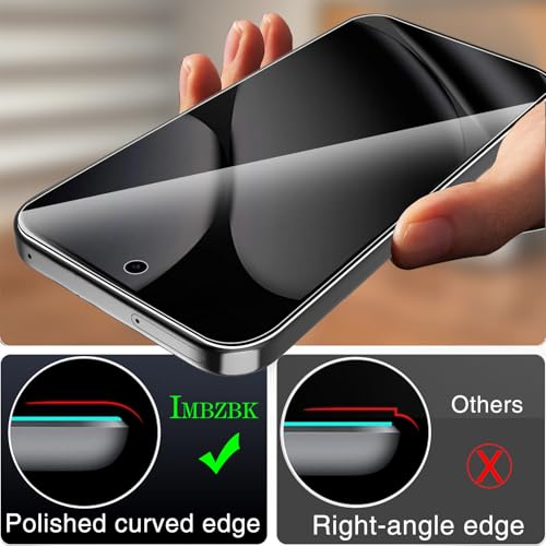IMBZBK Screen Protector for Google Pixel 10 Pro XL, Tempered Glass,3+3 Pack - size: Pixel 10 Pro XL 6.8 inch