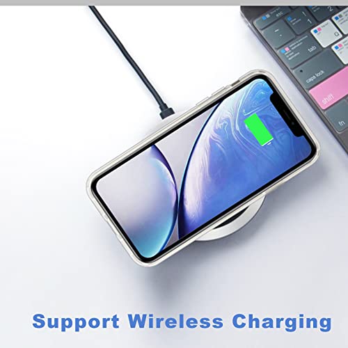 JJGoo Compatible with iPhone XR Case Clear Soft Transparent Shockproof Protective Slim Thin Bumper Phone Cover for XR - 6.1 inch - color: Clear