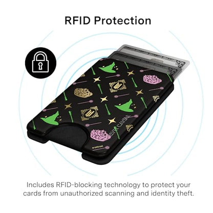 VELVET CAVIAR compatible with MagSafe Wallet 2.0 | Magnetic Card Holder Wallet for iPhone 17/16/15/14/13/12 or Phone Cases compatible with MagSafe | Best Witches - color: Best Witches