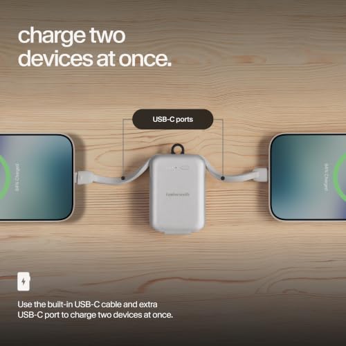 Twelve South PowerClip Mini Portable Power Bank 2000mAh Silver - color: Silver