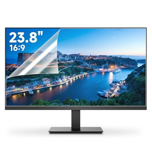 2 Pack 23.8 Inch 1920x1080P Anti Glare Screen Protector, Eye Protection Matte Anti Glare Film & Anti Scratch Screen Protector for 23.8'' with 16:9 Aspect Ratio Widescreen Desktop Monitor - size: 23.8 Inch (Diagonal) - 16:9 Aspect Ratio
