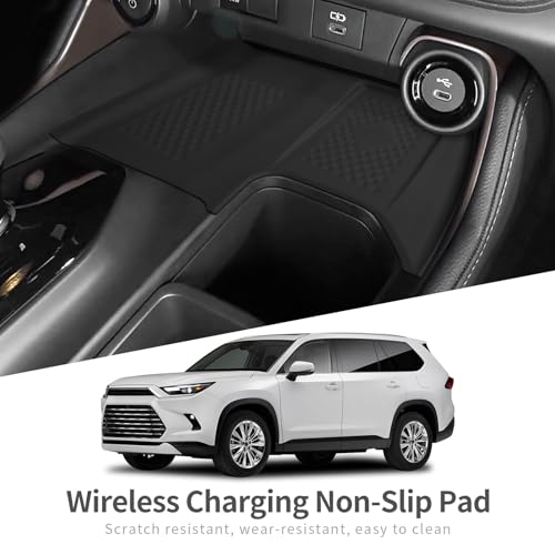 SMABEE Wireless Charging Protective Mat for Grand Highlander 2024 2025 2026