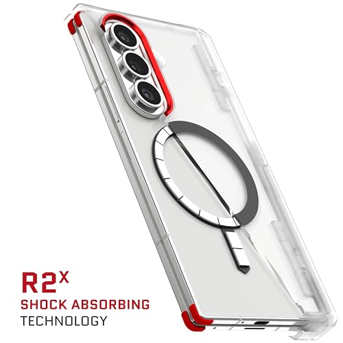 Ghostek Covert Clear Galaxy Z Fold 7 Case with Built-in Kickstand, MagSafe and Full Hinge Protection Designed for 2025 Samsung Galaxy Fold7 (8") (Clear) - color: Clear, size: Galaxy Z Fold 7