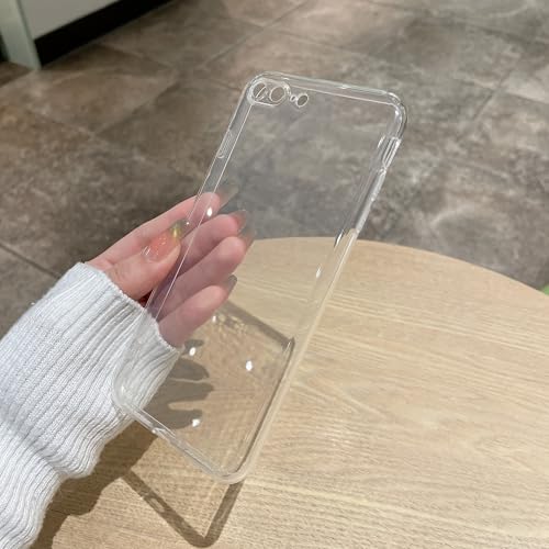 Clear Case for iPhone 7/8 case.Soft Phone Cover Slim Light Full Protection Shockproof (Clear, for iPhone 7/8) - size: for iphone 7/8