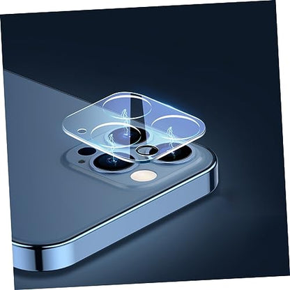 balacoo 3pcs Lens Protection Films Tempered Phone Screen Protectors Camera Lens Covers Scratch-resistant for Pro