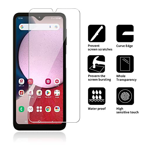 [4 Pack Glass Screen Protector Compatible for SamsungGalaxy A23 5G / SM-A236U [9H Hardness]-HD Screen Tempered Glass, Scratch Resistant, Easy Install [Case Friendly][Bubble Free] - size: Galaxy A23 5G
