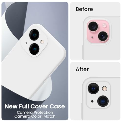 FireNova Designed for iPhone 15 Case, 6.1", White - color: White, size: Iphone 15