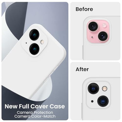 FireNova Designed for iPhone 15 Case, 6.1", White - color: White, size: Iphone 15