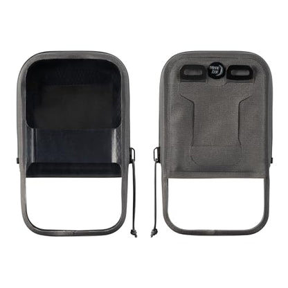 Nite IZE Runoff Waterproof Phone Case with TRU Zip Technology - IP67 Waterproof Phone Case & Lanyard - Poolside & Beach Accessories for Cell Phone - Charcoal