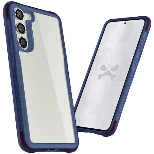 Ghostek Covert Galaxy S23 Plus Case Clear with Military Grade Shockproof Protection, Non-Slip Grip, Protective Silicone Phone Cover Designed for 2023 Galaxy S23+ (6.6") (Blue) - color: Blue [Limited], size: Galaxy S23 Plus