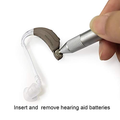 Hearing Aid Battery Magnet Stick Magnetic Pen Battery Remover for Seniors