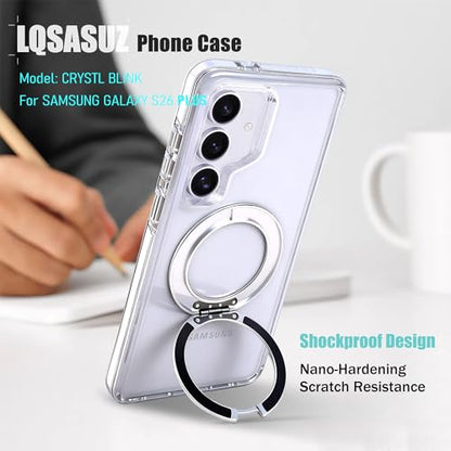 Shockproof for Samsung Galaxy S26+ Case, [Non-Yellowing] [12 FT Military-Grade Drop Protection] Transparent Slim Case for Samsung Galaxy S26+, Crystal Clear, Hard - color: S26 + Clear