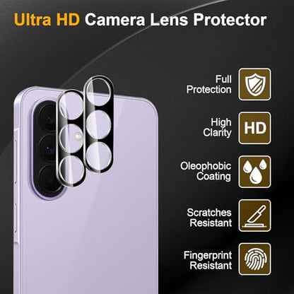 3 Pack Camera Lens Protector for Samsung Galaxy A57/A37 5G - size: Galaxy A57/A37