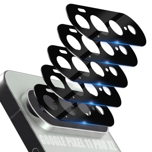 Orzero (5 Pack Camera Lens Protector Compatible for Google Pixel 11 Pro XL, Protector de Cámera Tempered Glass 9H Precise Camera Cutouts Anti-Scratch Does Not Affect Night Shots and Flash - size: Google Pixel 11 Pro XL