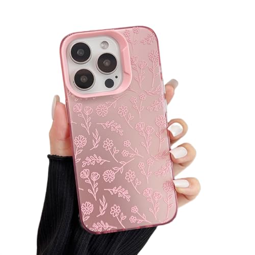 ZTOFERA for iPhone 13 Pro Case,Cute Pink Ribbon Bow Tie Planet Star Floral Aesthetic Phone Case,Trendy Slim Hard IMD Shockproof Protective Bumper Phone Cover for Women Girls,Flower - color: Flower, size: iPhone 13 Pro 6.1"