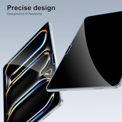 SPARIN 2+2 Pack Screen Protector for iPad Pro 13 Inch M5/M4 [2025/2024] | Camera Lens Protector+Tempered Glass with Alignment Frame for ipad pro 13 8th/7th Gen, Case Friendly/Apple Pencil Pro support - size: iPad Pro 13 inch 7th/8th