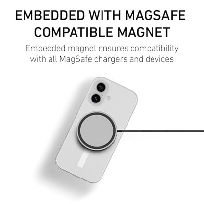 PEEL Magnetic Case for iPhone 16 (Transparent Clear) - color: Clear, size: Magnetic