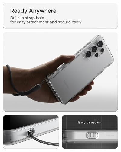 Spigen for Galaxy S26 Ultra Case, Ultra Hybrid [No Magnet Ring][Anti-Yellowing] - Crystal Clear - color: Crystal Clear, size: Galaxy S26 Ultra
