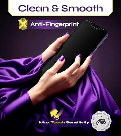 Defenslim for iPhone 13 PRO MAX Screen Protector (2Pack), Easy Auto-Dust & Align Install Kit, 6.7" Tempered Glass, 9H Hardness, Ultra HD Clear, Case Friendly, WonderShield