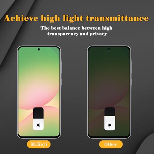 2 Pack Privacy Screen Protector for Samsung Galaxy A56, Tempered Glass Film full Coverage Anti Scratch, Anti-Spy, 9H Hardness, Bubble Free for Samsung Galaxy A56 Privacy Screen Protector - size: Samsung Galaxy A56