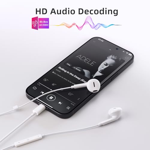 2 Pack USB C Headphones Wired Earbuds for Samsung iPhone 17/16/15 Pro Max