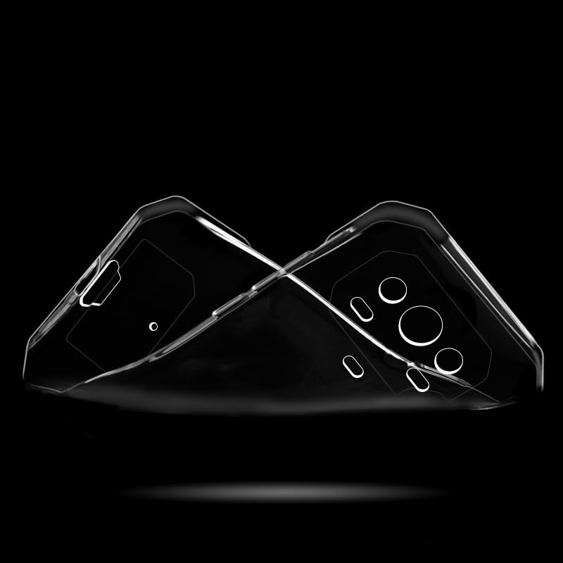 Protective Case for Armor 27T Pro - Clear | 6.78" Slim Shockproof Bumper Back Cover Anti-Scratch Flexible TPU Shell, Grip-Friendly - color: Transparent