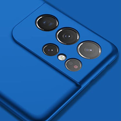 X-level for Samsung Galaxy S21 Ultra Case Slim Fit Soft TPU Super Ultra-Thin [Guardian Series] Phone Back Cover Light Protective Matte Finish Coating Cases for Samsung S21 Ultra-Blue - color: Blue
