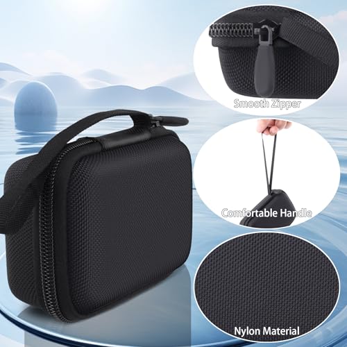 co2CREA Case for Anker MagSafe UFO 3-in-1 Wireless Charger Station, Black - color: Black Case