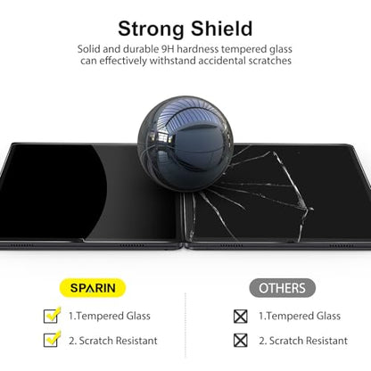SPARIN 2 Pack Screen Protector for Samsung Galaxy Tab A9/A11 8.7 inch - size: Galaxy Tab A11/A9 8.7"