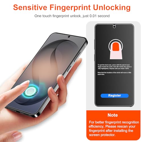 2 Pack for Samsung Galaxy S26 Ultra Matte Privacy Screen Protector 6.9 Inch[Not Glass], Anti-Scratch, Anti-Glare, Support fingerprint Unlock - size: Samsung Galaxy S26 Ultra
