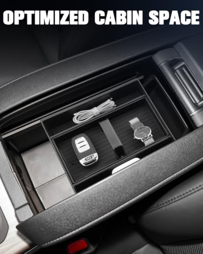 New Grand Highlander 2026 Center Console Organizer for 2024-2026 Toyota Grand Highlander Center Console Tray Middle Console Storage Box Arm Rest Organizer Toyota Grand Highlander Hybrid Accessories - size: 1) Grand Highlander 2024-2026 Arm Rest Tray