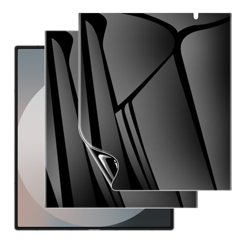 LYWHL 2 Pack Z Fold 7 Privacy Screen Protector, Anti-Spy Private Flexible Inner Film [Non-Glass] for Samsung Galaxy Z Fold 7, Full Coverage, Case Friendly, Bubble Free, Anti-Scratch, Self-Healing - size: Samsung Galaxy Z Fold 7
