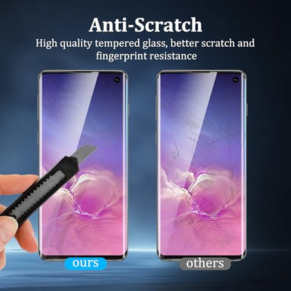 2 Pack Screen Protector for Samsung Galaxy S10 - size: Galaxy S10