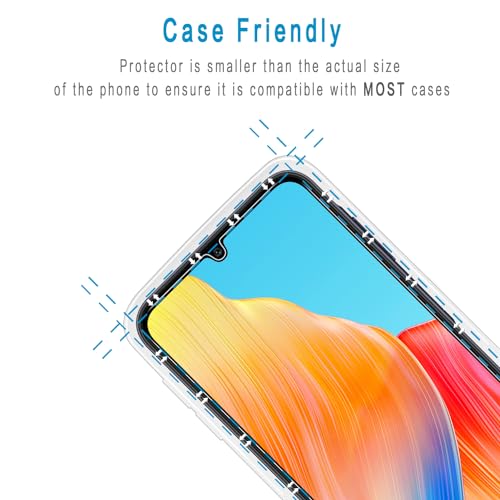 Privacy Screen Protector for Samsung Galaxy A25 5G Tempered Glass - color: Black-Galaxy A25 5G