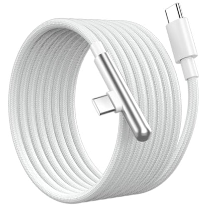 16FT USB C Cable Fast Charging,Extra Long USBC to USBC Cable,White - color: White, size: 16FT/5M