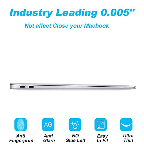 F FORITO 2 PACK Anti Glare Laptop Screen Protector Compatible with 2018-2020 MacBook Air 13 with Touch ID Version A1932 A2179 A2337 M1, Anti-scratch & Anti-fingerprint (Matte) Screen Filter