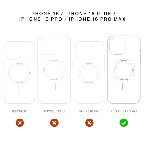 Native Union (Re Clear Case – Transparent Anti-Yellowing Case – MagSafe Compatible with Built-in Magnets – Recycled Materials – Ultra-Durable with Military Grade Drop Protection for iPhone 16 Pro Max - size: iPhone 16 Pro Max