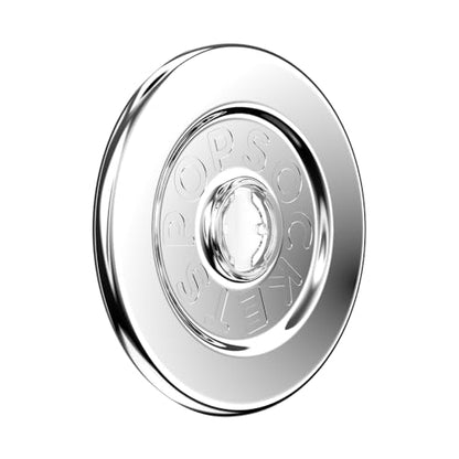 PopSockets Magnetic Base for PopTops- Silver - color: Silver, style: MagSafe