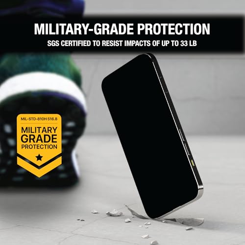 DEWALT Heavy Duty 2Pack Privacy Screen Protector for iPhone 15 - size: iPhone 15