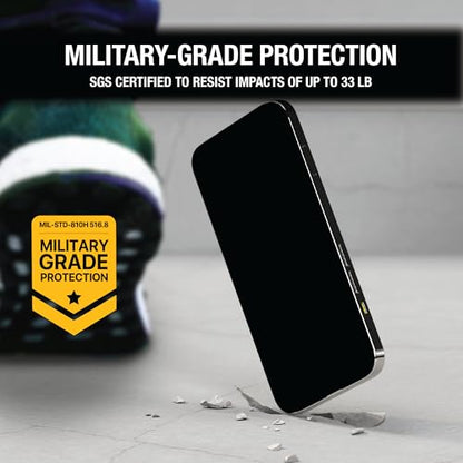 DEWALT Heavy Duty 2Pack Privacy Screen Protector for iPhone 15 - size: iPhone 15