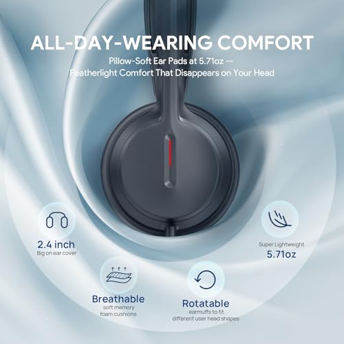 Yealink UH44 USB Headset, Teams Certified, 2 Mics, USB-C/A,in-Line Controls