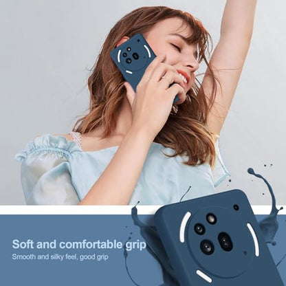Silicone Case for Nothing Phone 3A Pro, Blue - color: Blue, size: Nothing Phone 3A Pro