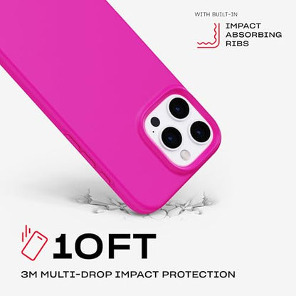 Tech21 EvoLite for iPhone 16 Pro Max Ultra Thin - Impact Protection Case - in Pink - color: Pink, size: iPhone 16 Pro Max