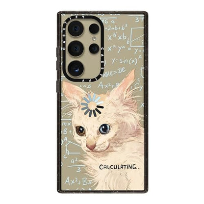 CASETiFY for Galaxy S24 Ultra Case - Impact | 8.2 ft. 4x Military Grade Drop Protection | Calculating... | Black - color: Calculating..., size: Galaxy S24 Ultra (6.8")
